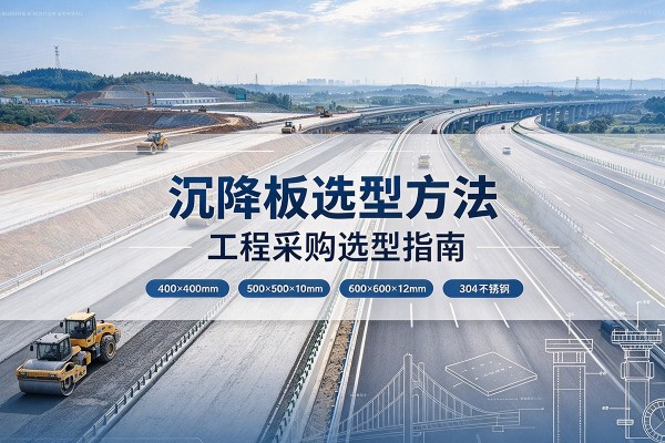 麒麟沉降板选择方法