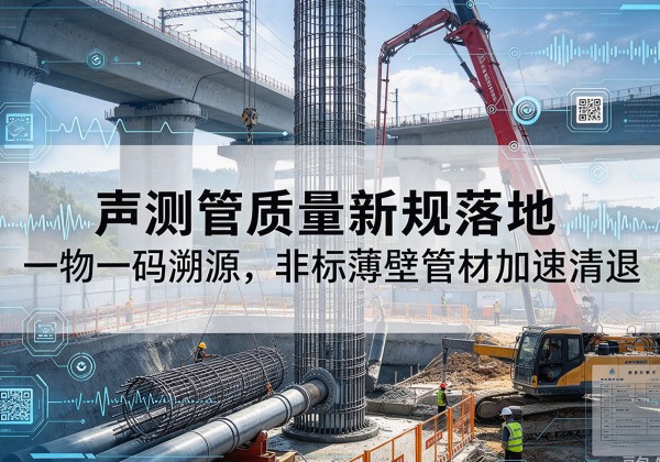 麒麟声测管质量新规落地，一物一码溯源，非标薄壁管材加速清退
