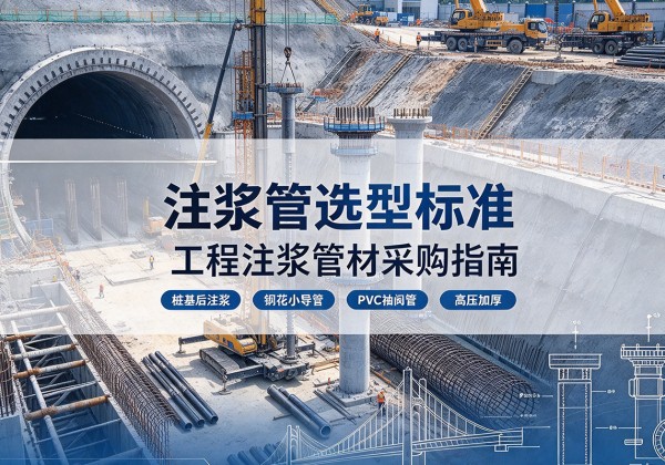 麒麟注浆管选型标准